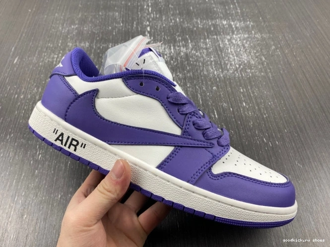 Rep CUSTOM OFF-WHITE AIR TRAVIS JORDAN SCOTT X 1 DM7890-386 X 0708